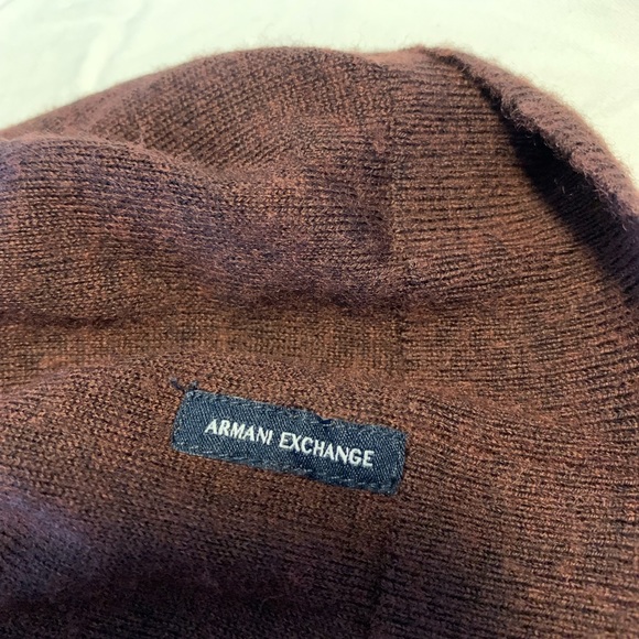 Armani Exchance Burgandy V-Neck - Picture 5 of 8